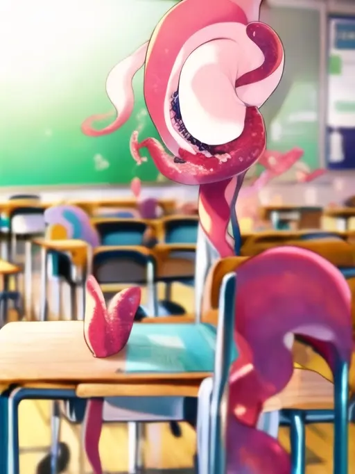 Nerineri12345의 教室に触手が現れた⁉️