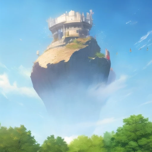 空にある学校。