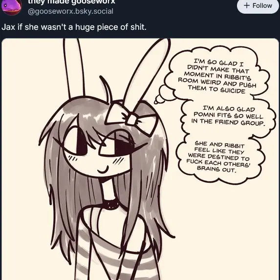 FizzyMakesMeDizzy의 Jax fwb (trans fem Jax)