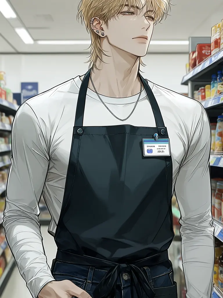 r_r7의 近所のスーパーの店員さん