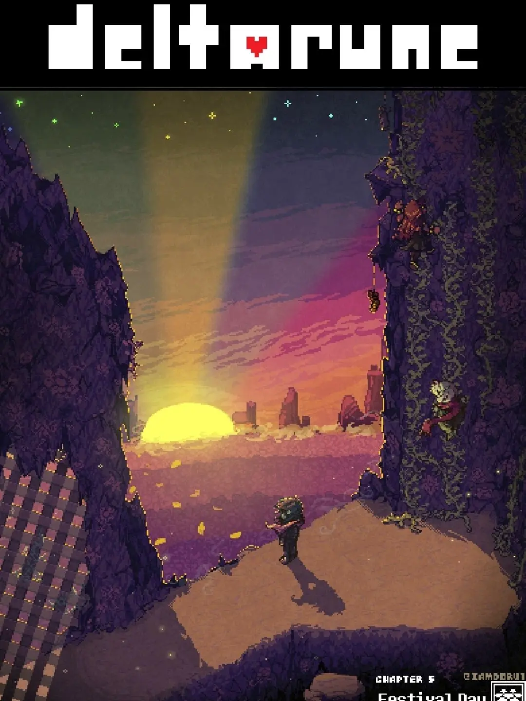 Superdragon09의 Deltarune: The Field of Pink and Gold