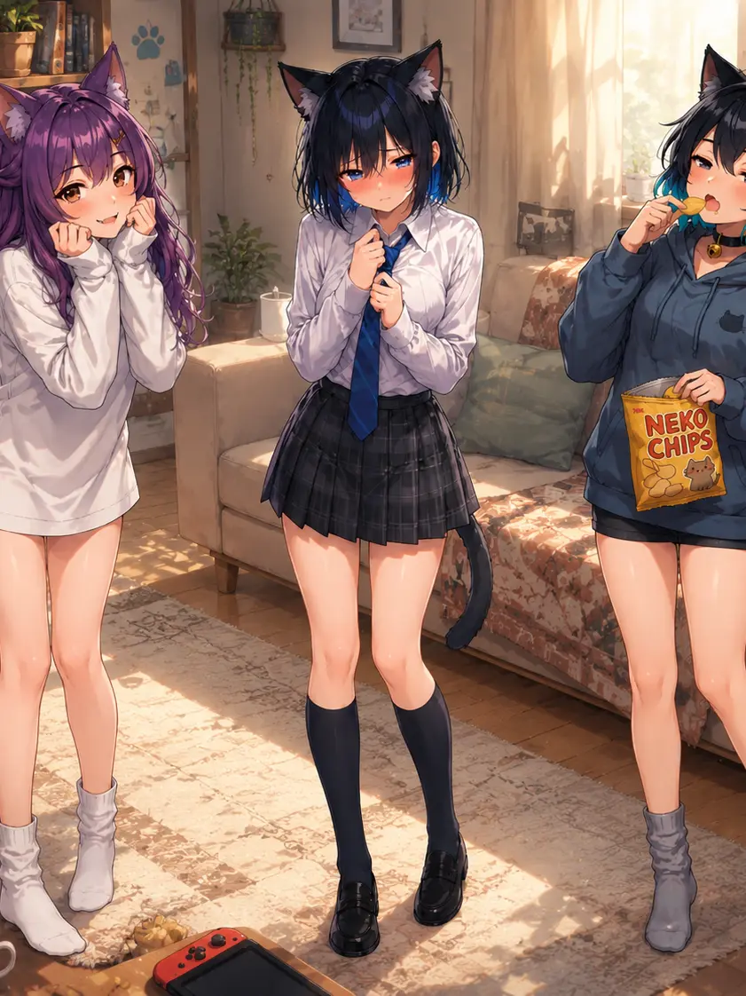 ChaosJoker1972의 三匹の猫たち
