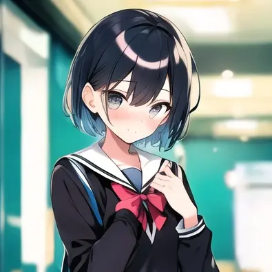 AiryIbex6119의 ブレザーを借りに来た幼なじみ