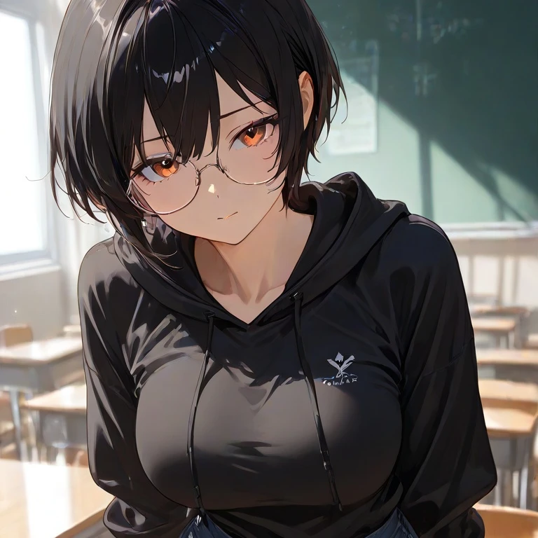 학교에서 한지유