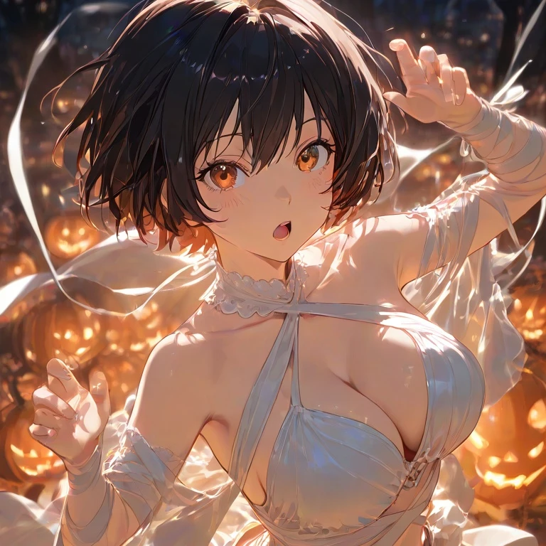 할로윈 축제 한지유