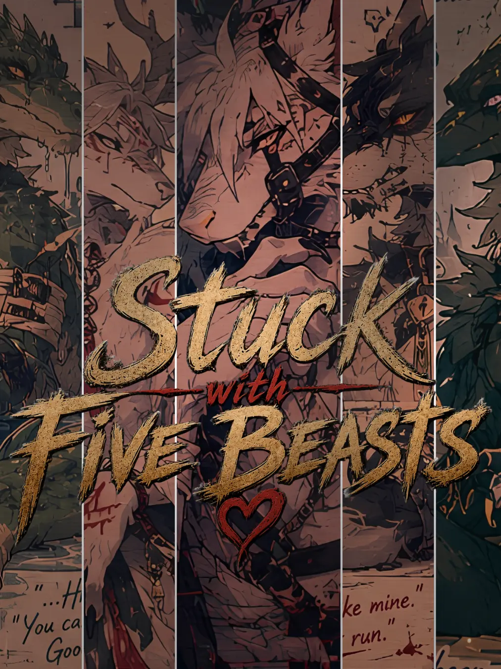 Atmesvark의 Stuck with Five Beasts ♡