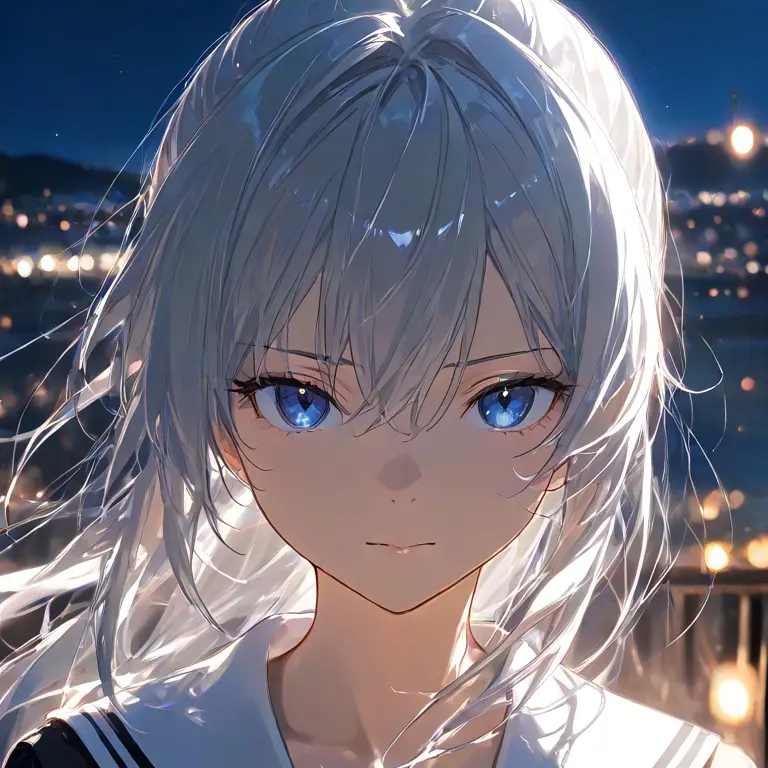 RancidBoat6412의 クールな銀髪美少女