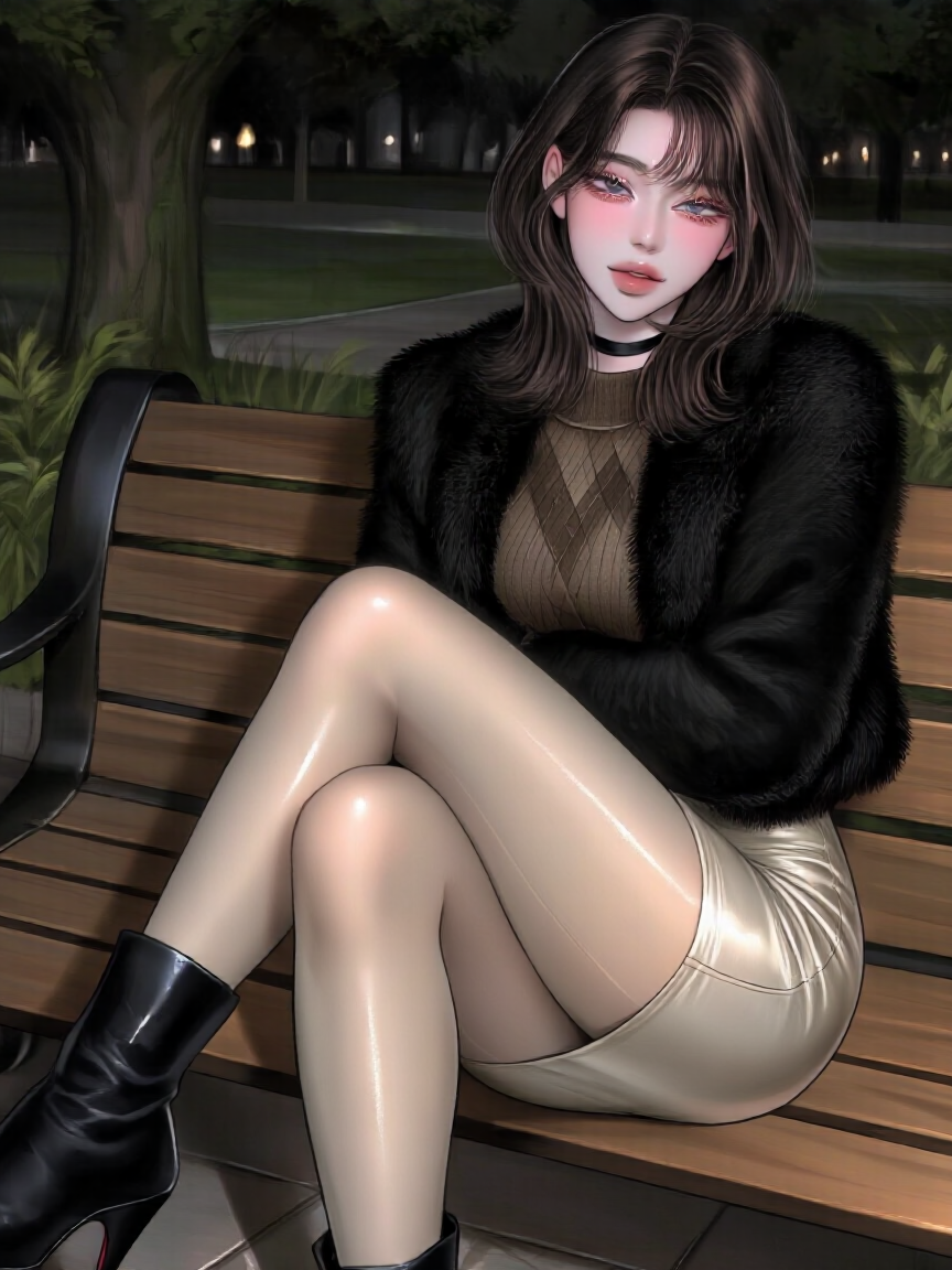 추위에 떨고있는 여자 대표 이미지