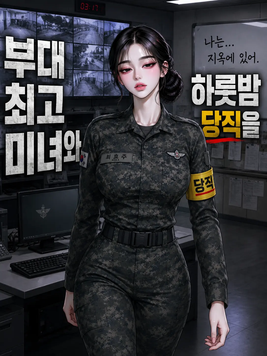 kamuyee의 부대 최고 미녀와 하룻밤 당직을