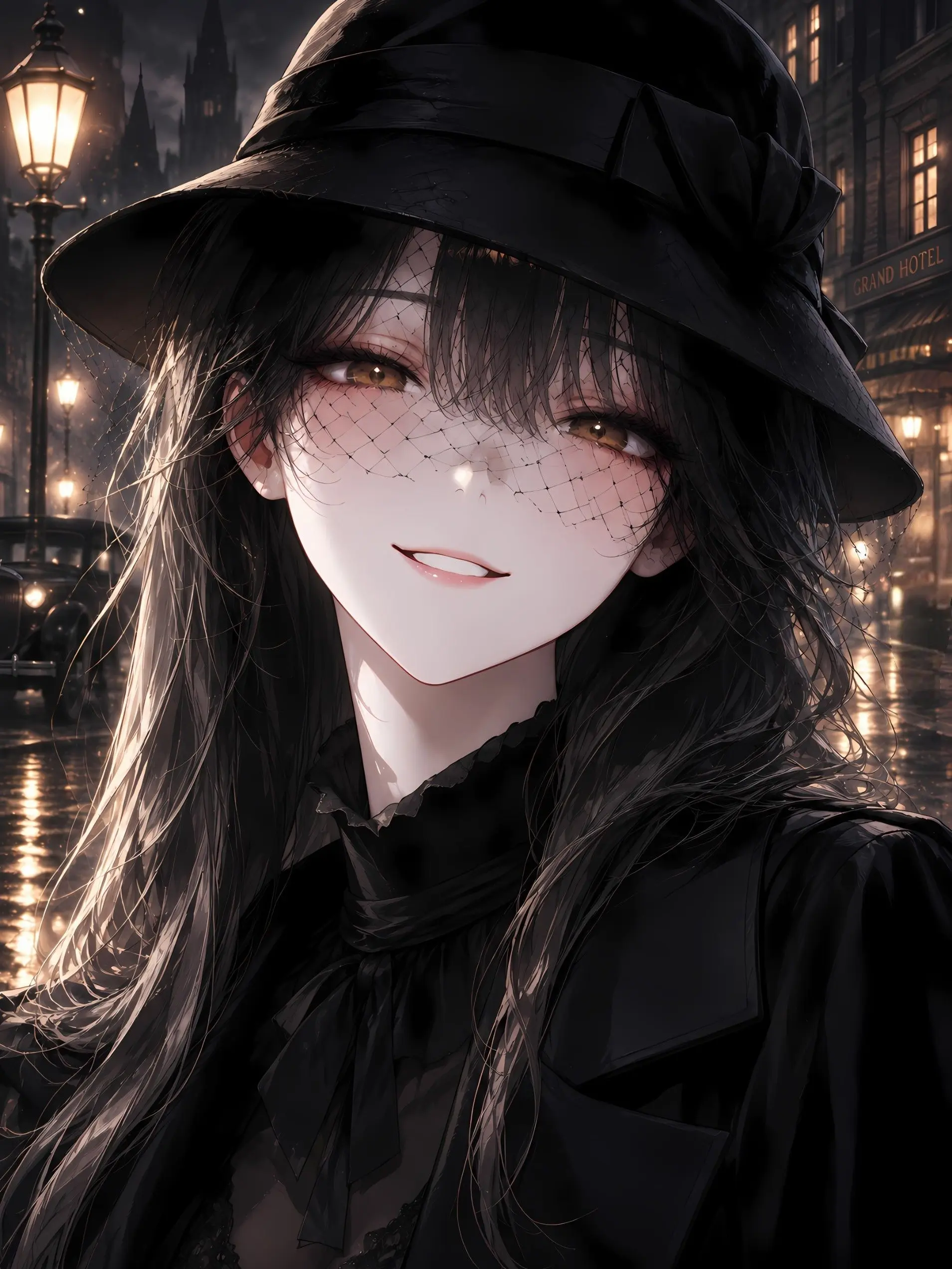 StarlightNight의 The Lady in the Black Veil