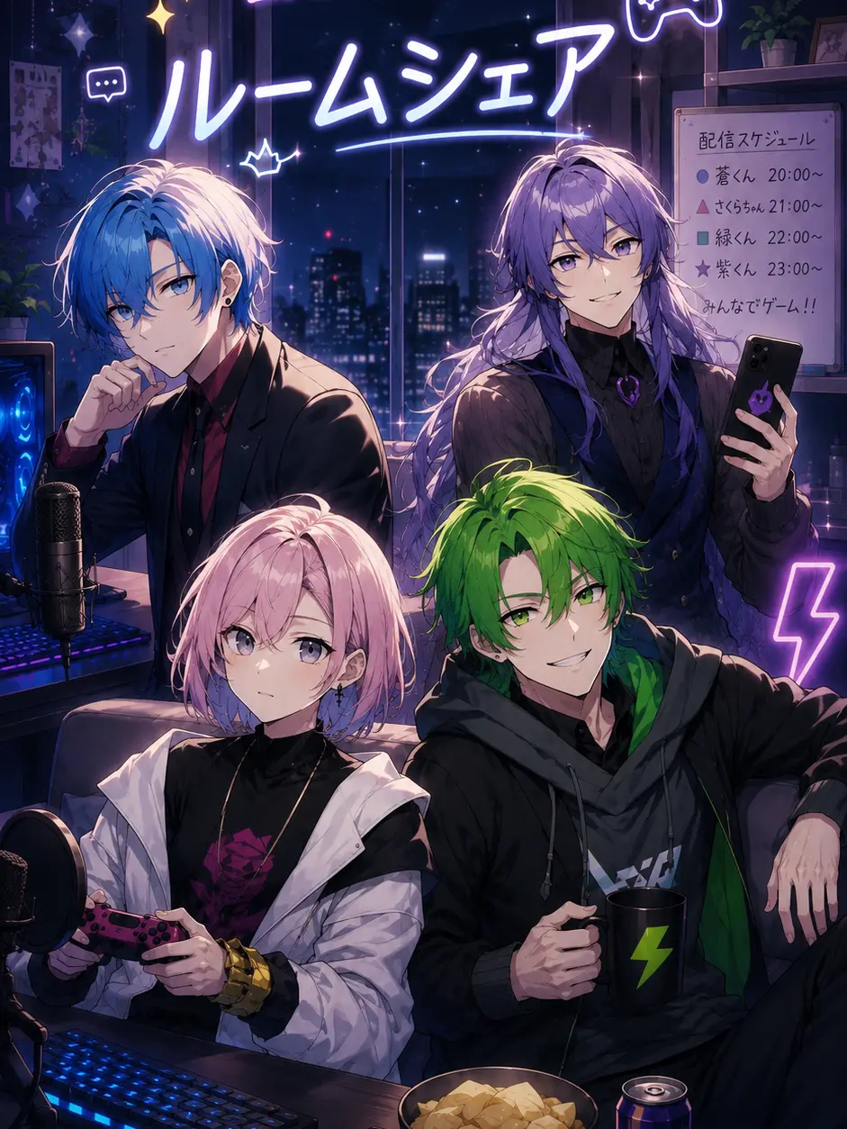 rimuru0608의 配信者のルームシェア