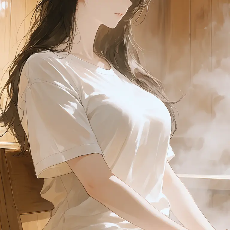 K_KOREA의 찜질방에서 본 그녀