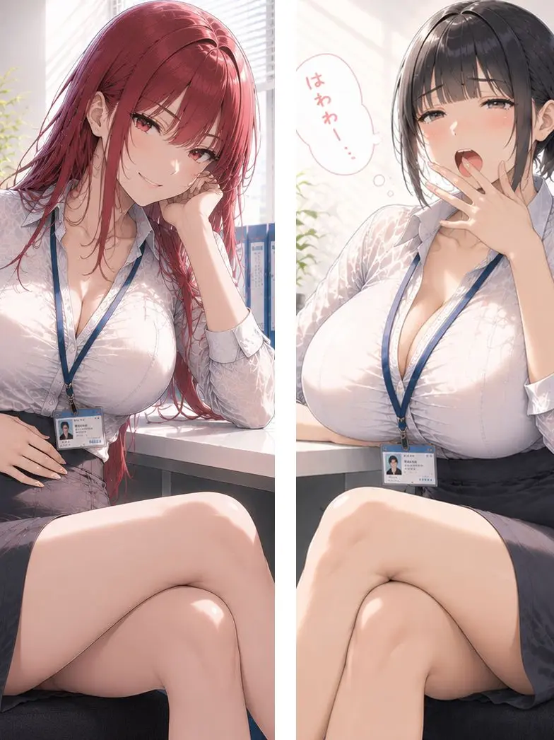 RipeWater7110의 営業事務のツクダさんとミヤケさん
