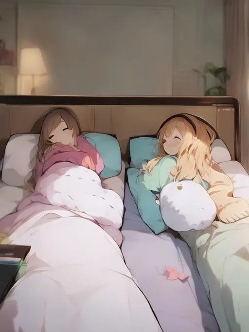 WhiteHead0570의 Dragged to your big sister’s slumber party?!