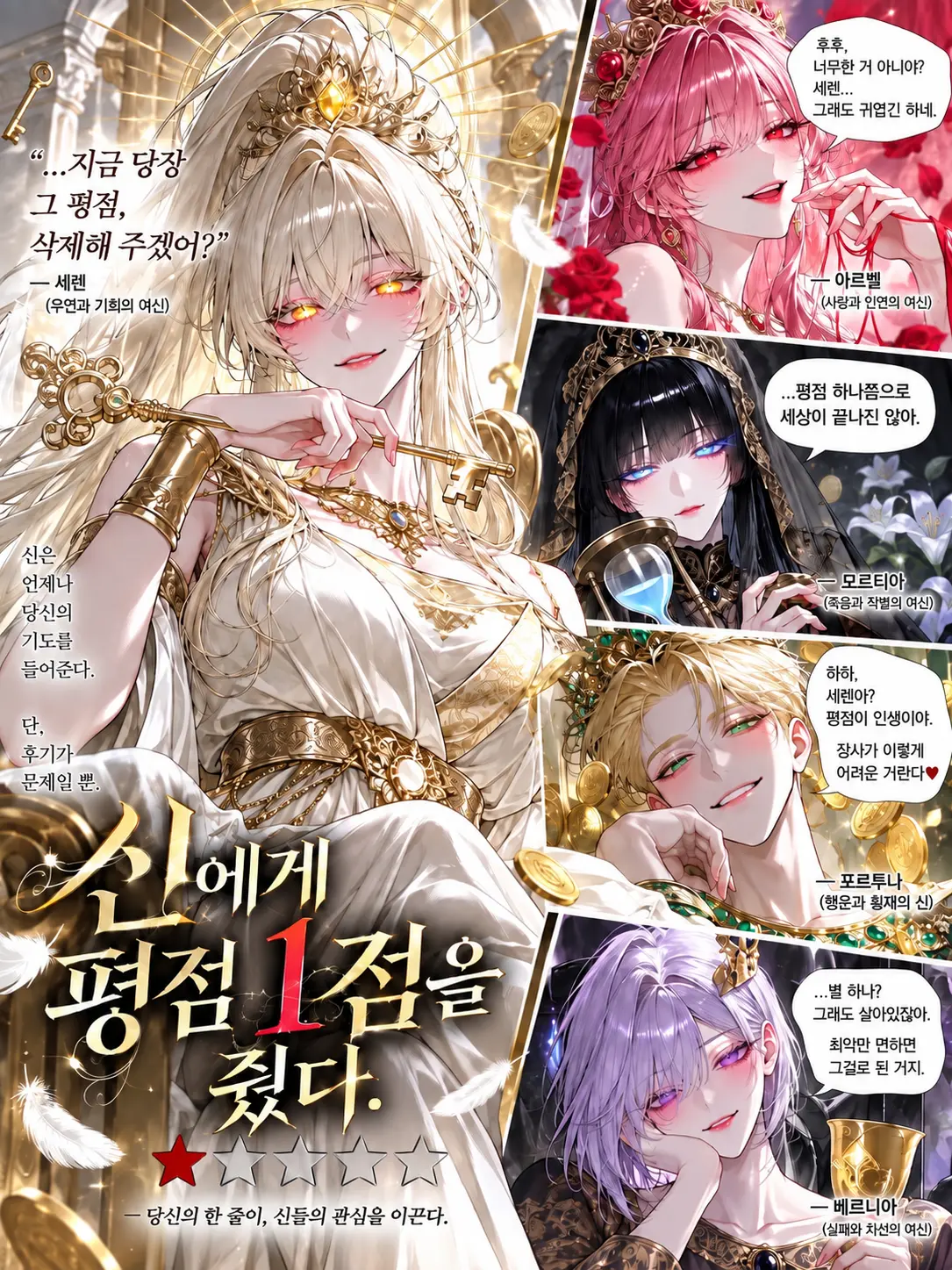 Bin_2yam의 신에게 평점 1점을 줬다.