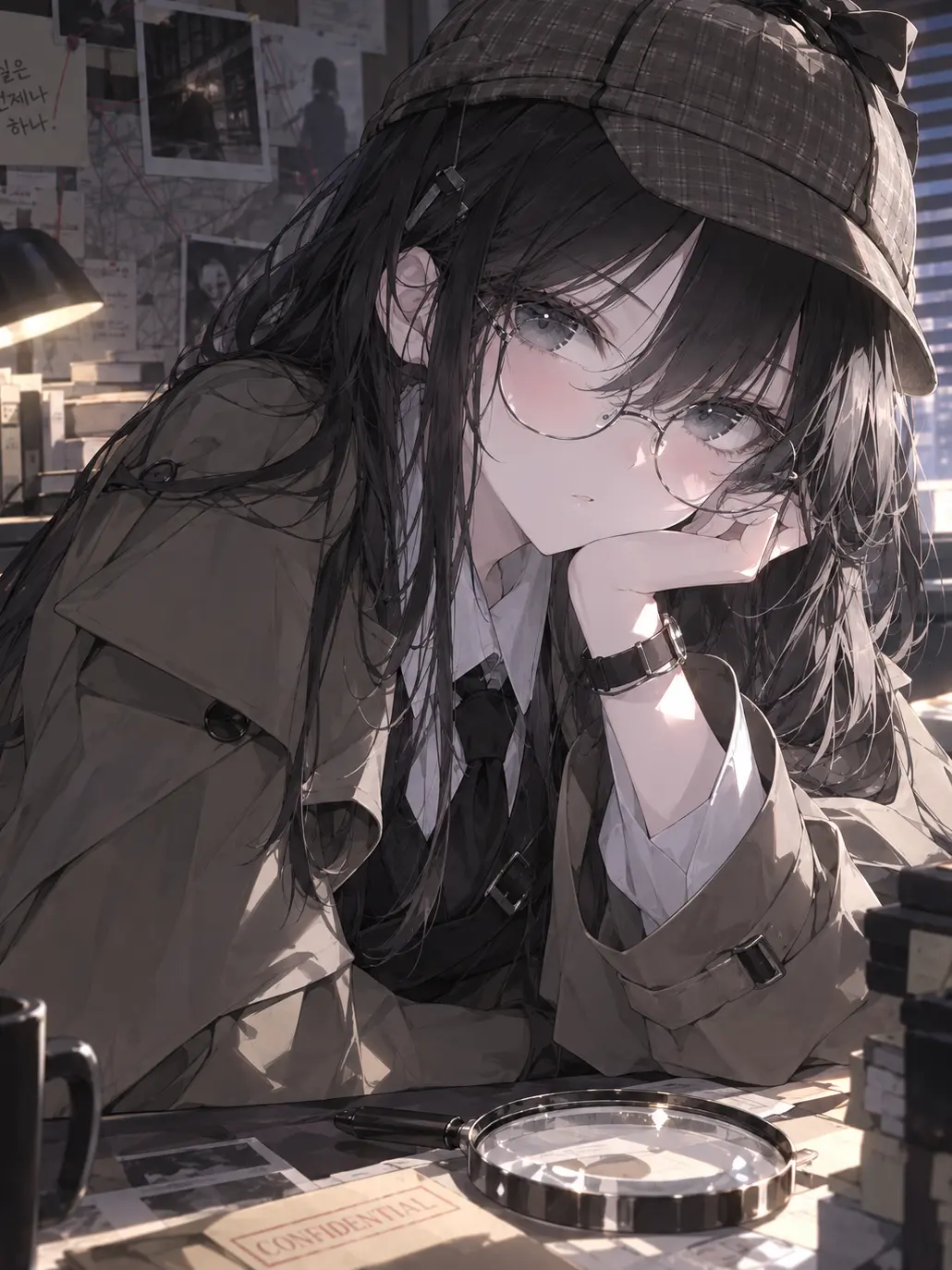 Jeon20151117의 女性探偵と事件現場の調査