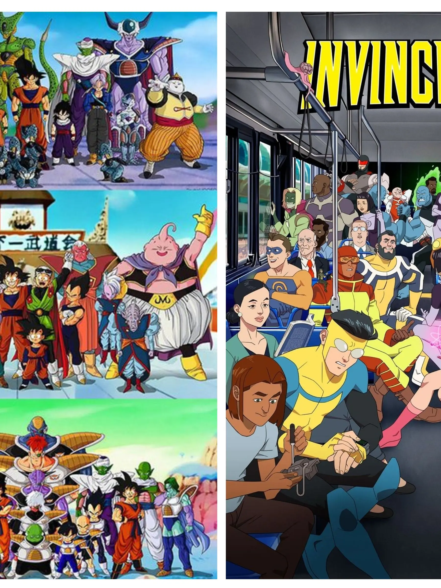 Sakus의 Dbz and Invincible