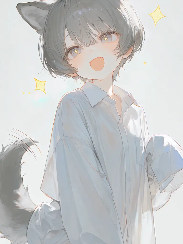 ShrillTree6781의 狼ちゃん。女の子です。
