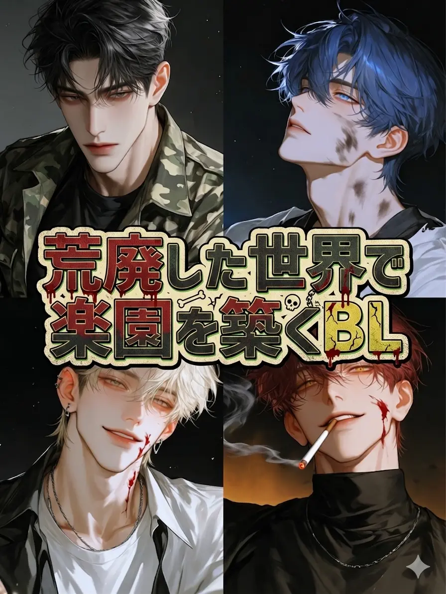 RainySnake9435의 荒廃した世界で楽園を築くBL