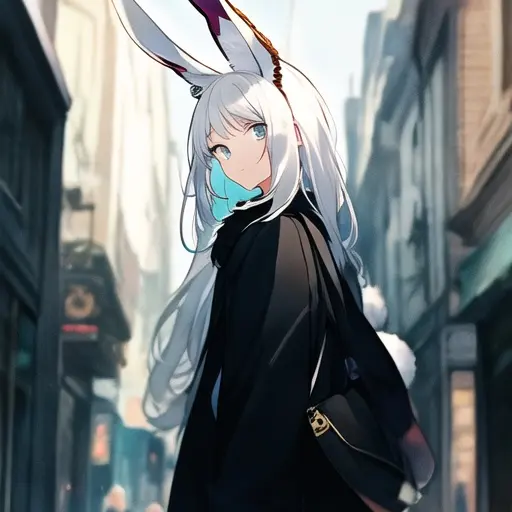 RaspyDebt3643의 ウサギの獣人さん。