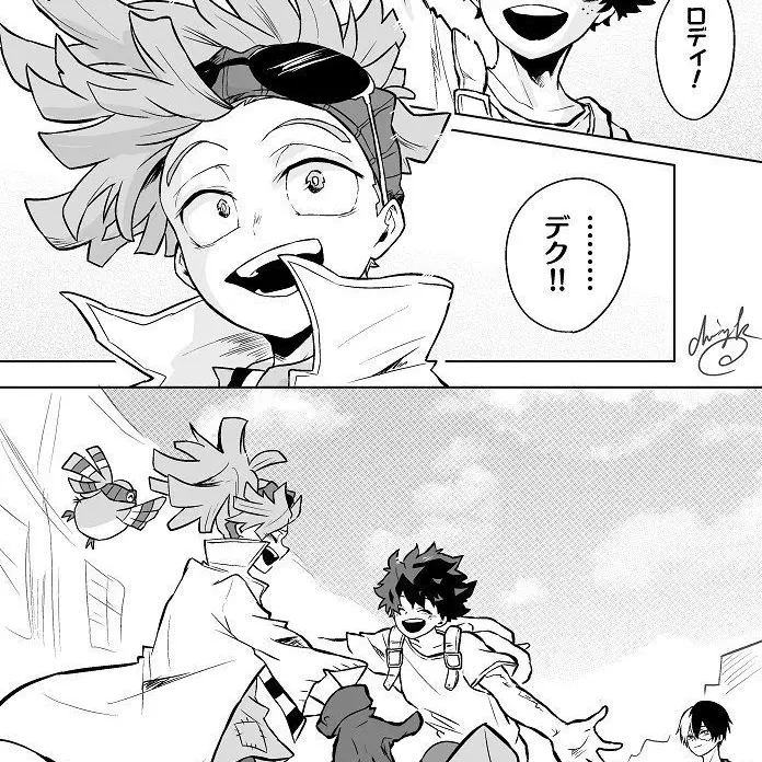 Heroacademiaandchiikawaosi의 ロディと再会！