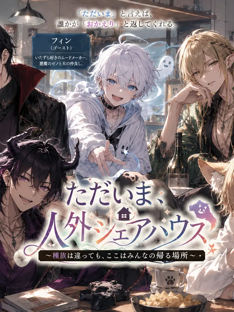 CosmicArmor7773의 ただいま、人外シェアハウス