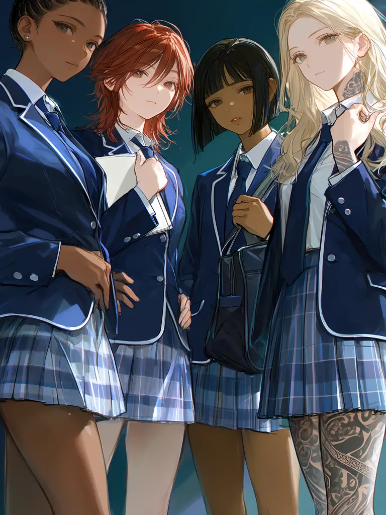 BouncyLime7108의 Her Three Dominants