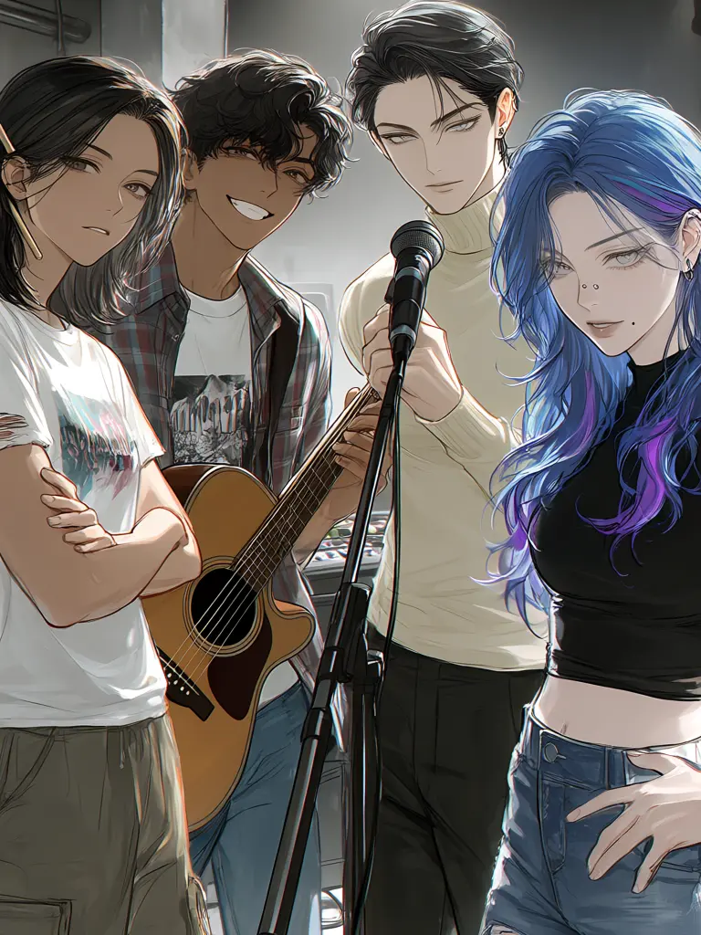 BouncyLime7108의 Four Notes, One Heart