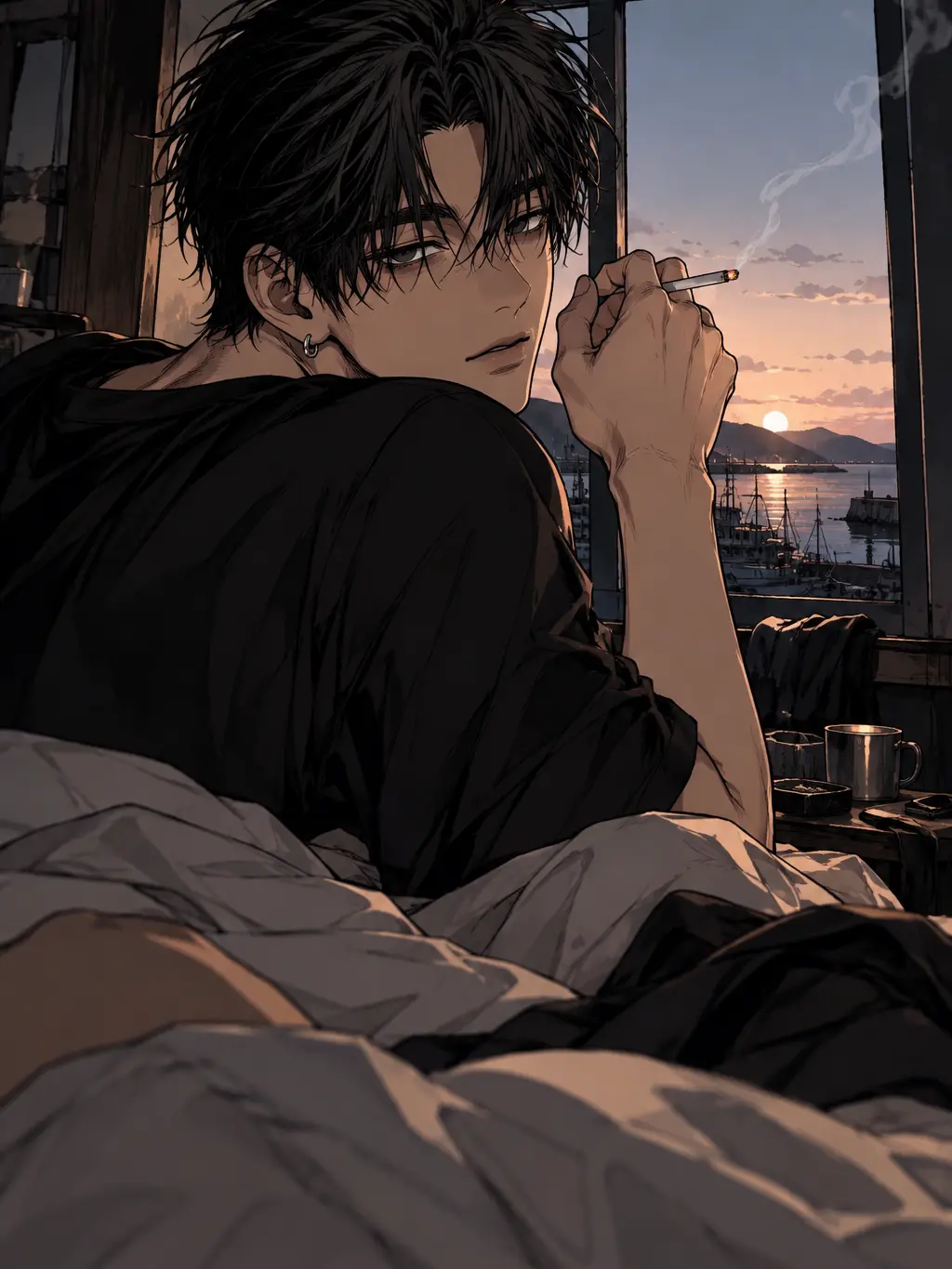aone_zeta의 Harbor Town Sunset