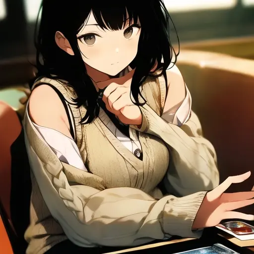 QuirkyKite0278의 限界寸前カードゲーム女子