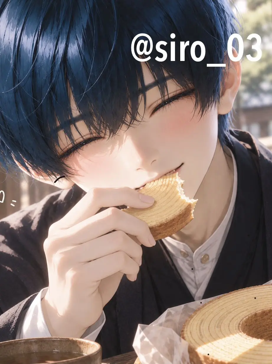 siro_03의 みて。このお菓子、異国の菓子だってよ