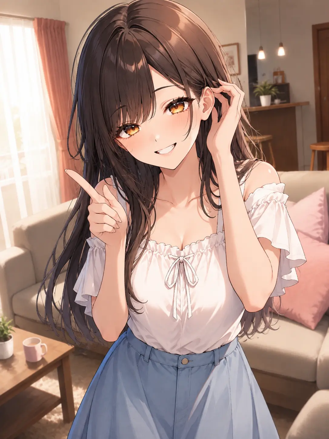 tochidesu의 からかいお姉さんと二人きり