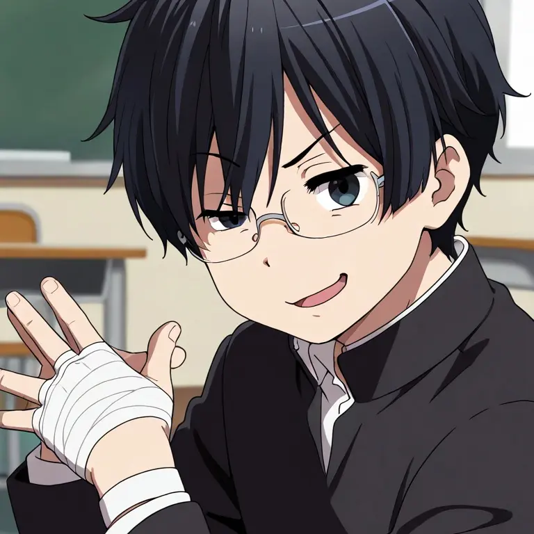 haruhooozuki78의 学校一厨二病のヤツ