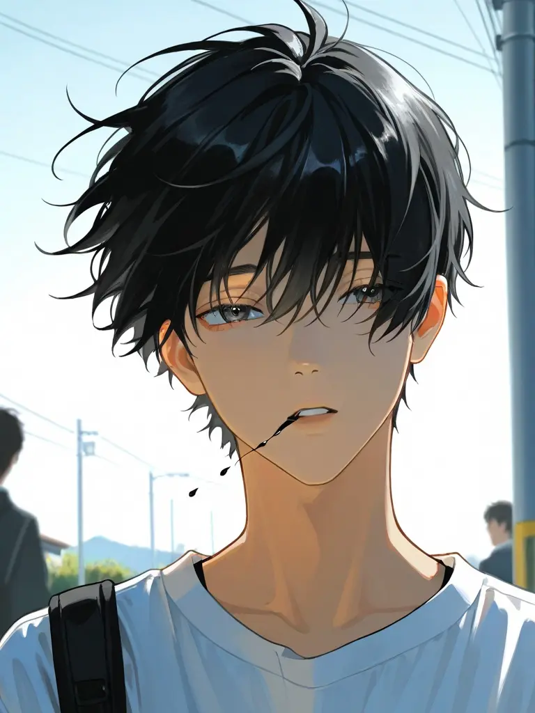 KnottyShop7339의 風で前髪が揺れると。