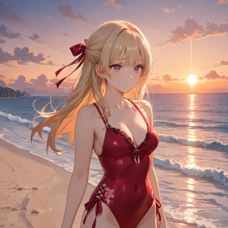 Luckybuckyday의 여사친을 바다에서 만난 이야기