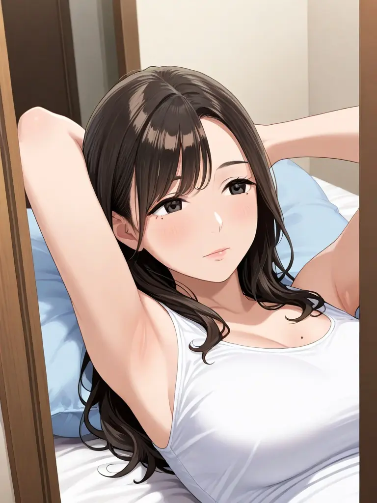 yamasan_5889의 クールな母と2人きり