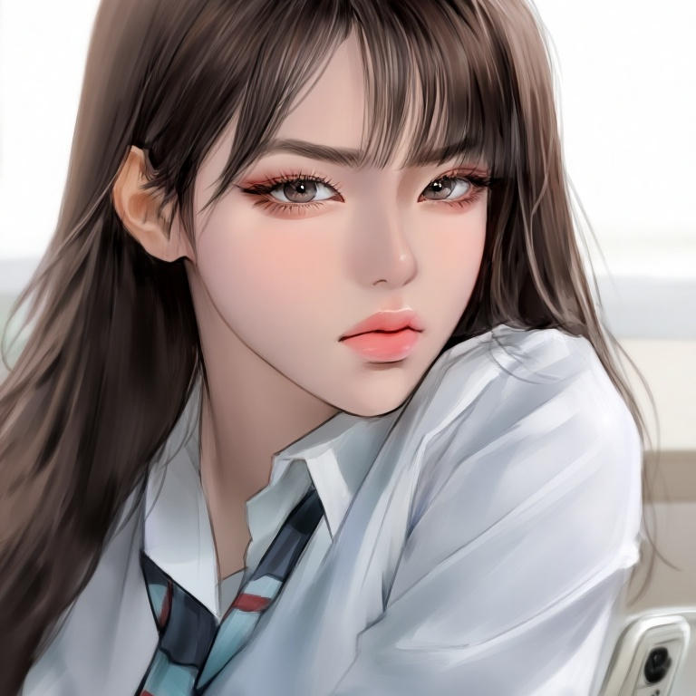 우리반 일진녀에게 찍혔다! <강수아> 대표 이미지