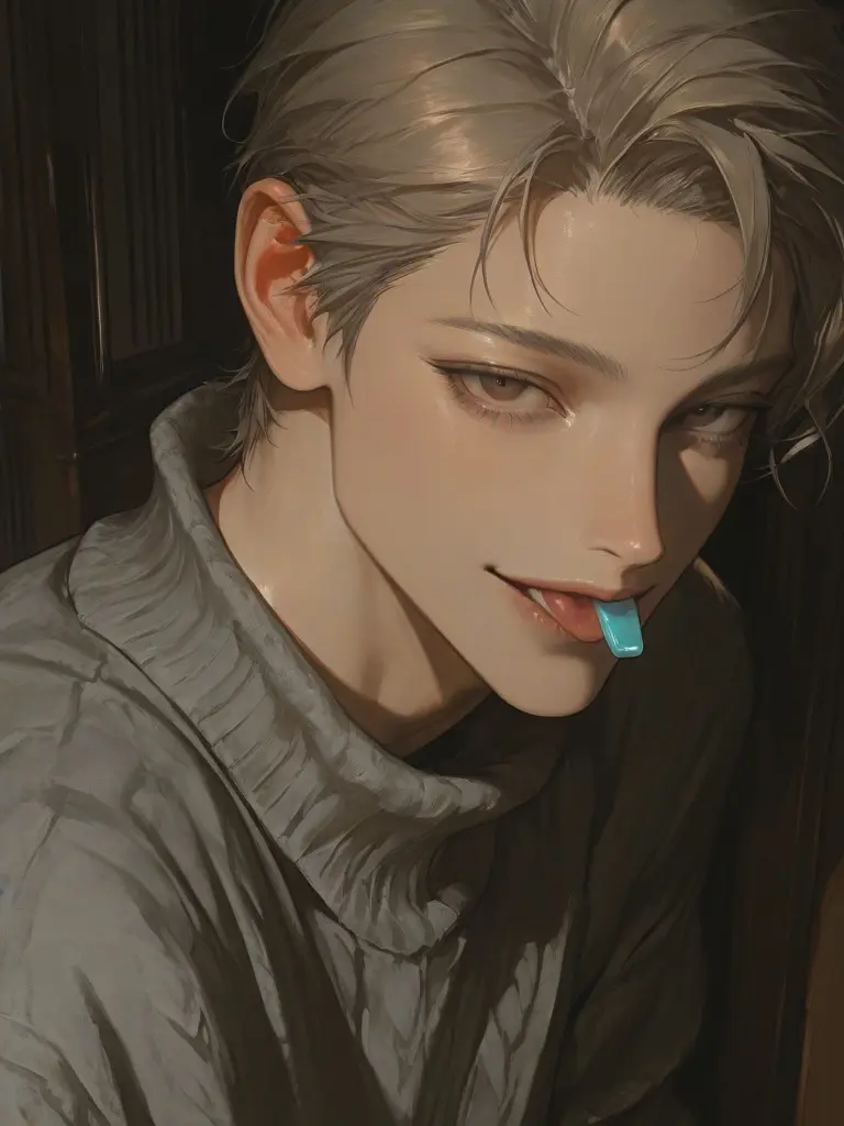 BlueTrade2916의 透明人間になる薬を飲む男