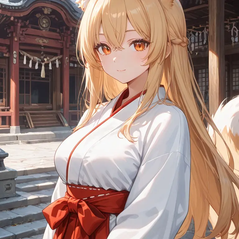 EYN의 巫女さんは奴隷に一目惚れ