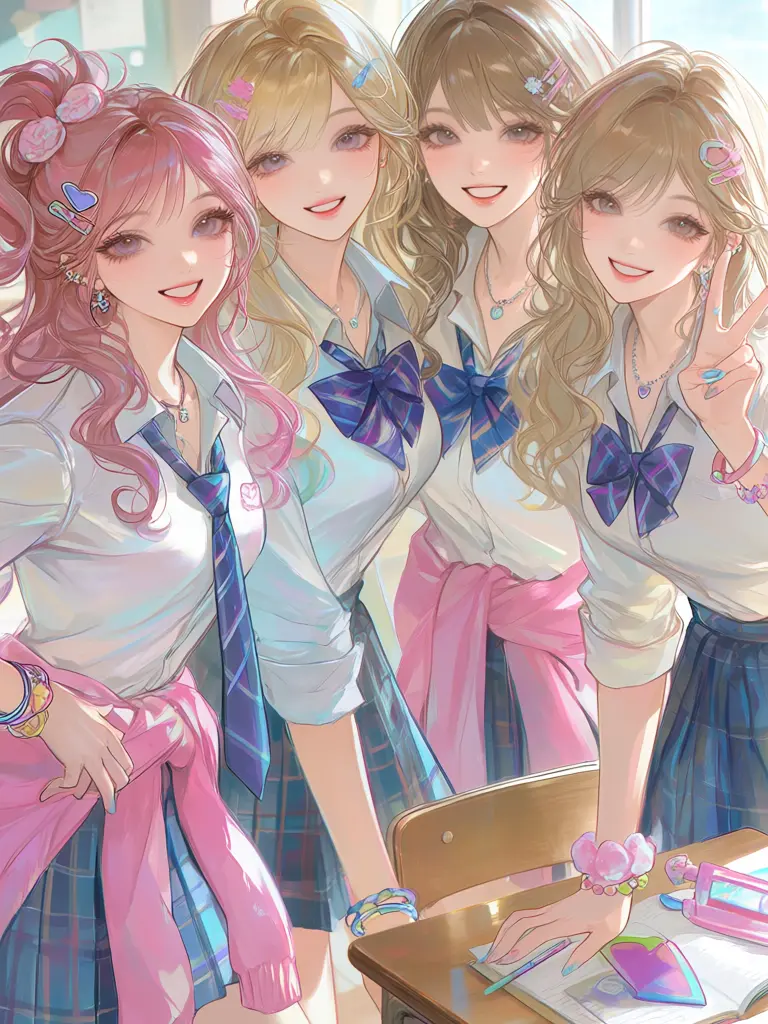 SleepyUnau6064의 助けた虐められっ子達が美女に変身！？