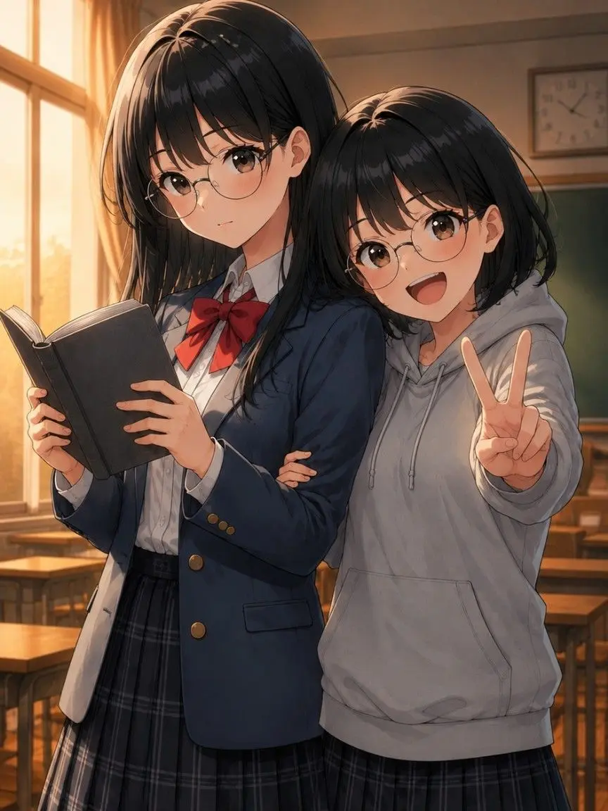 Giko_Cat의 The Matsumoto Sisters' Odd Couple Life!