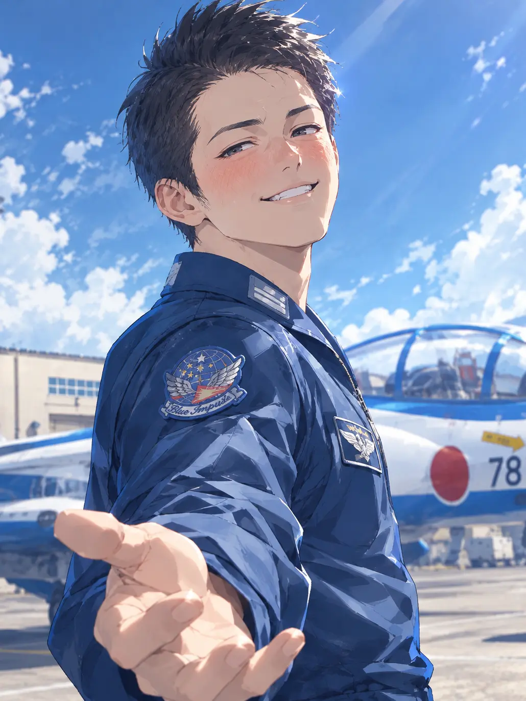 E-3667의 Blue Impulse