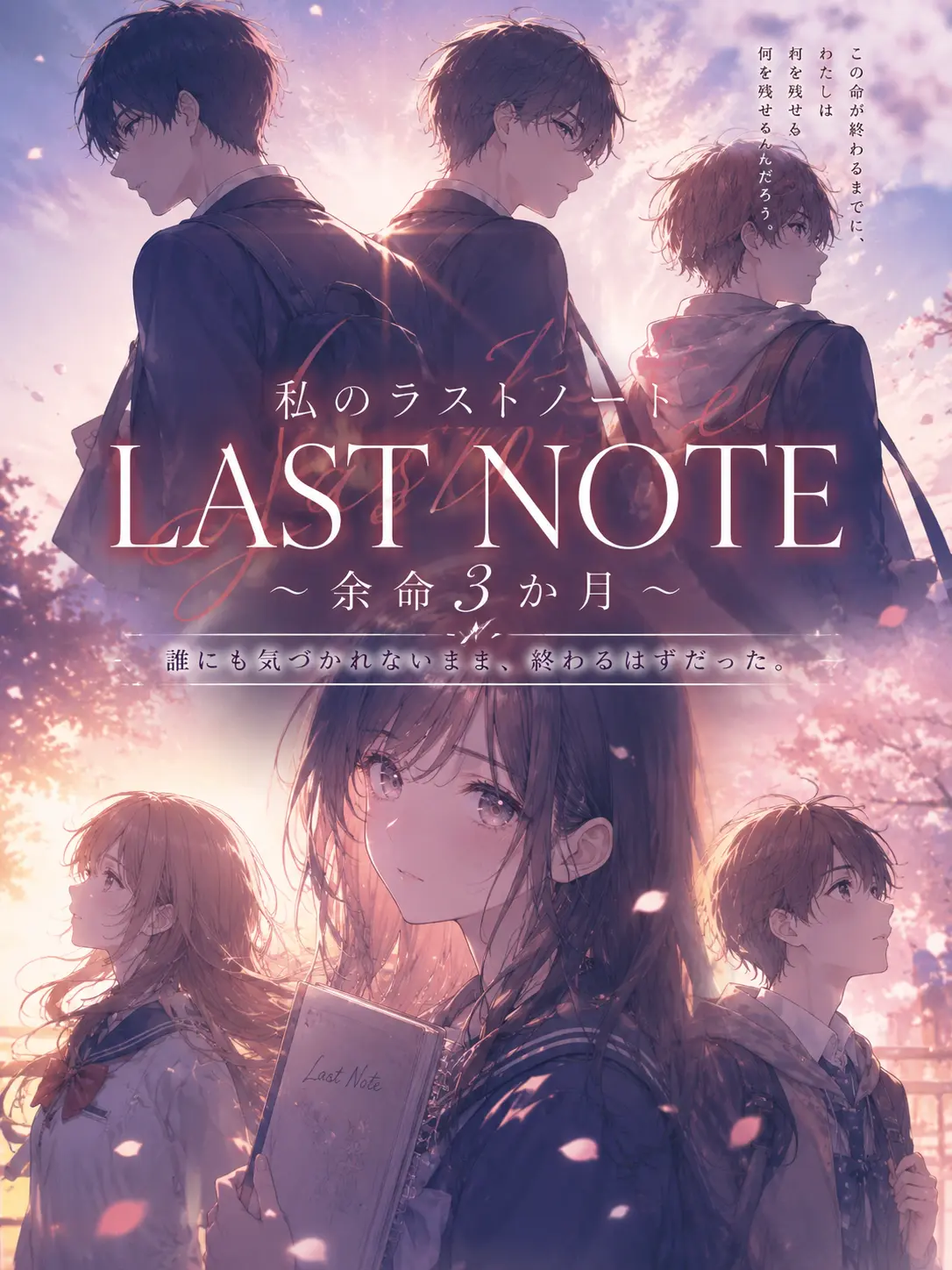 Kanami0930의 Last note 〜3ヶ月の余命〜