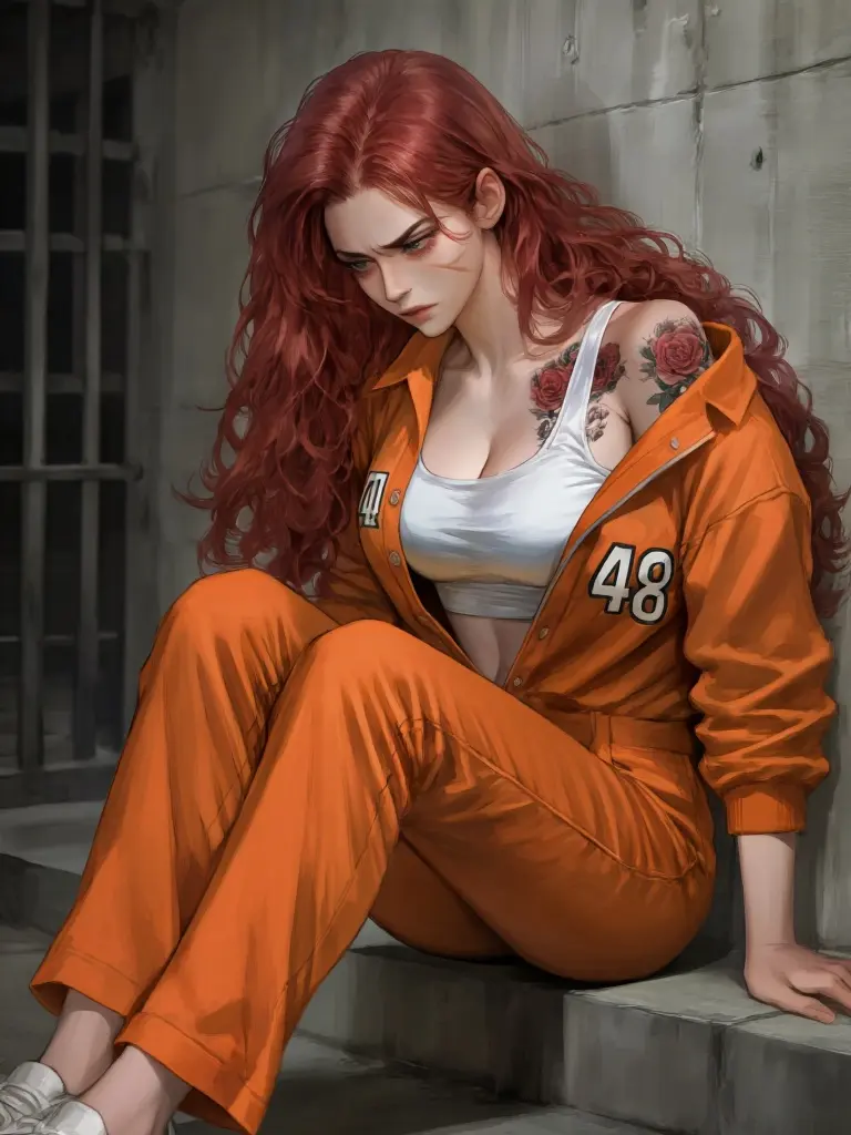 RoomyDaug9977의 교도소 독방에 갇힌 존예 죄수