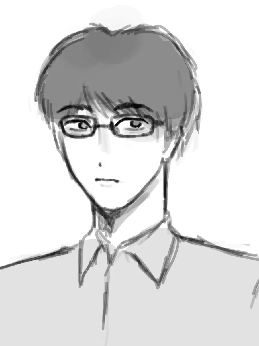 inkyamegane69의 Serious Handy Slim Glasses