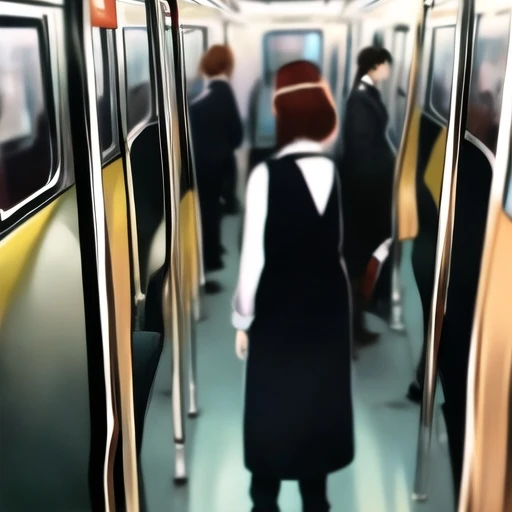 認識改変車両の乗客
