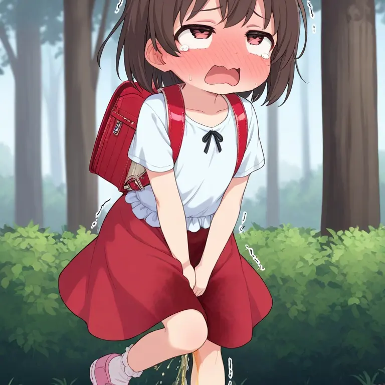 QuirkyChunk1598의 お家まで我慢できないよー！><