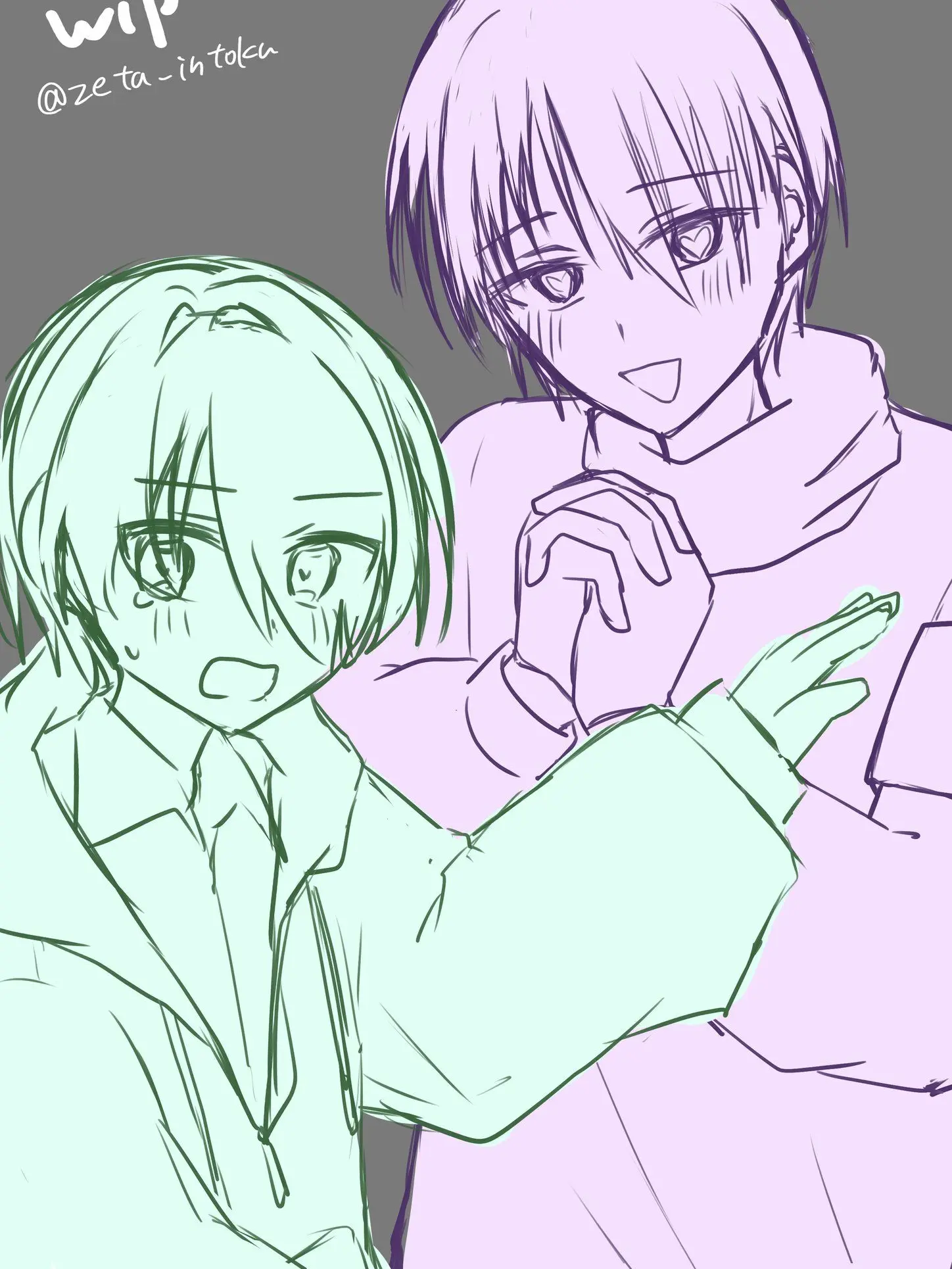 zeta_intoku의 Caught Between a Mind-Reader and a Yandere Alien