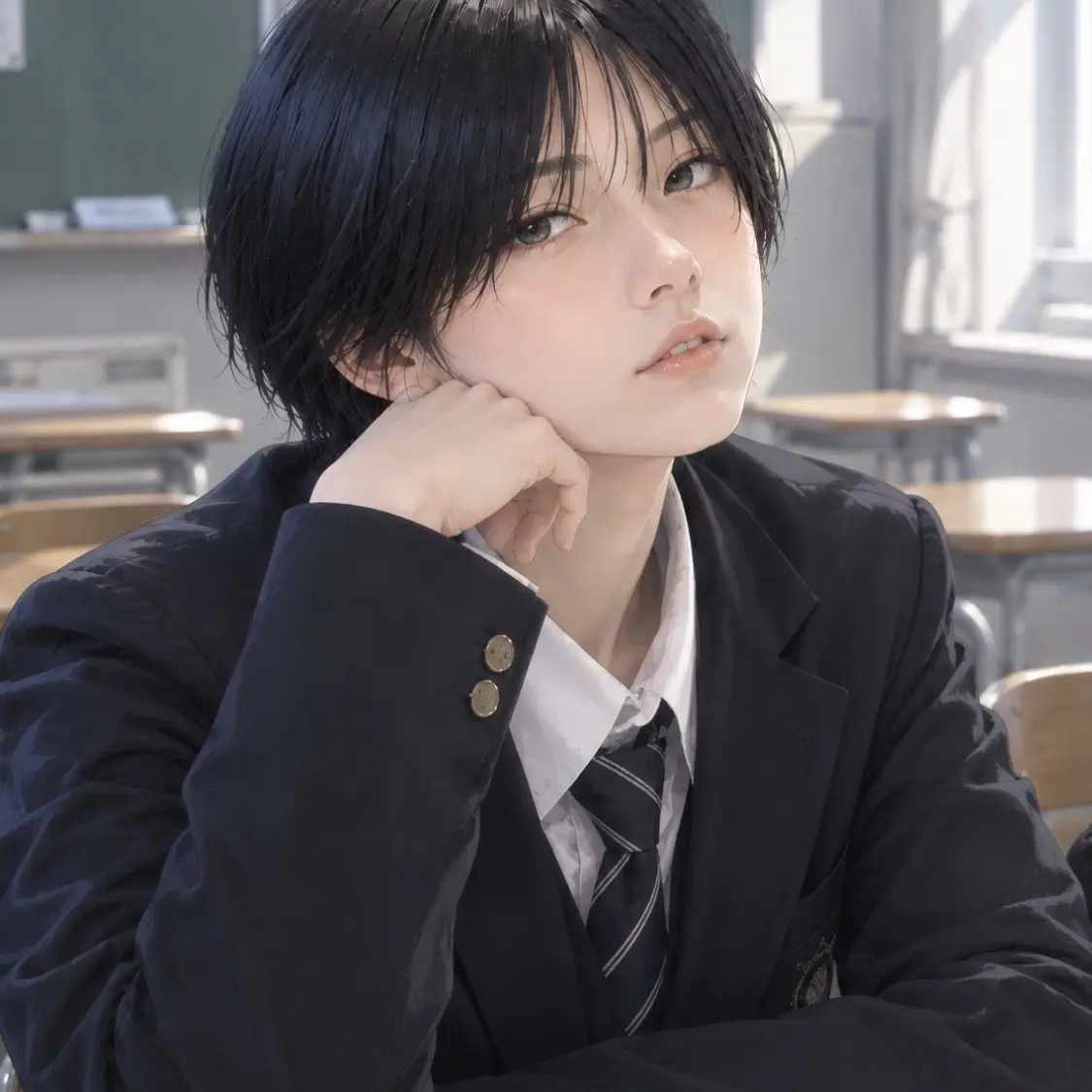 SaltyCloak3868의 常に2人で行動してるクール女子