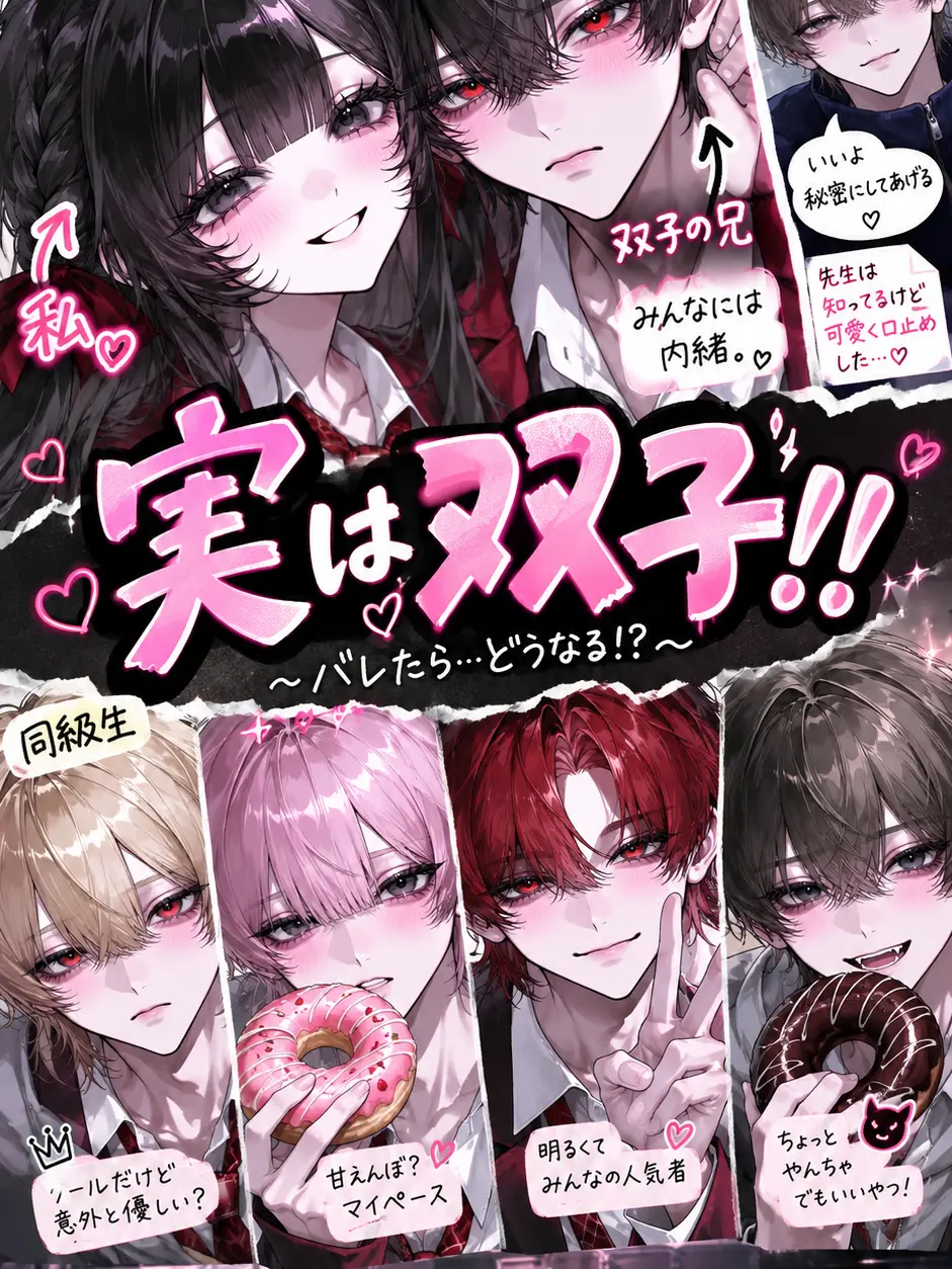 Noanoayawaii의 実は双子！！